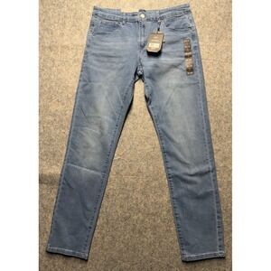 Blu Rock Denim Flex Jeans‎ 32x31 Gray Always Stretch Comfort Stitch Slim Fit New